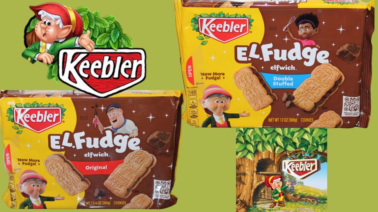 Keebler E.L. Fudge Elfwich Original & Double Stuffed Cookies Review
