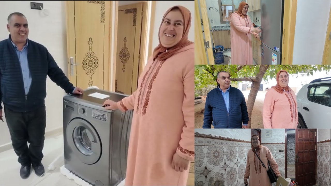 ماشي غير تلاجة 😅 حتى ماكينة الصابون بدلناها 😍 ورجعنا لدارنا فالعروبية يا سلام علا اجواء يا لمشاهدين🤗