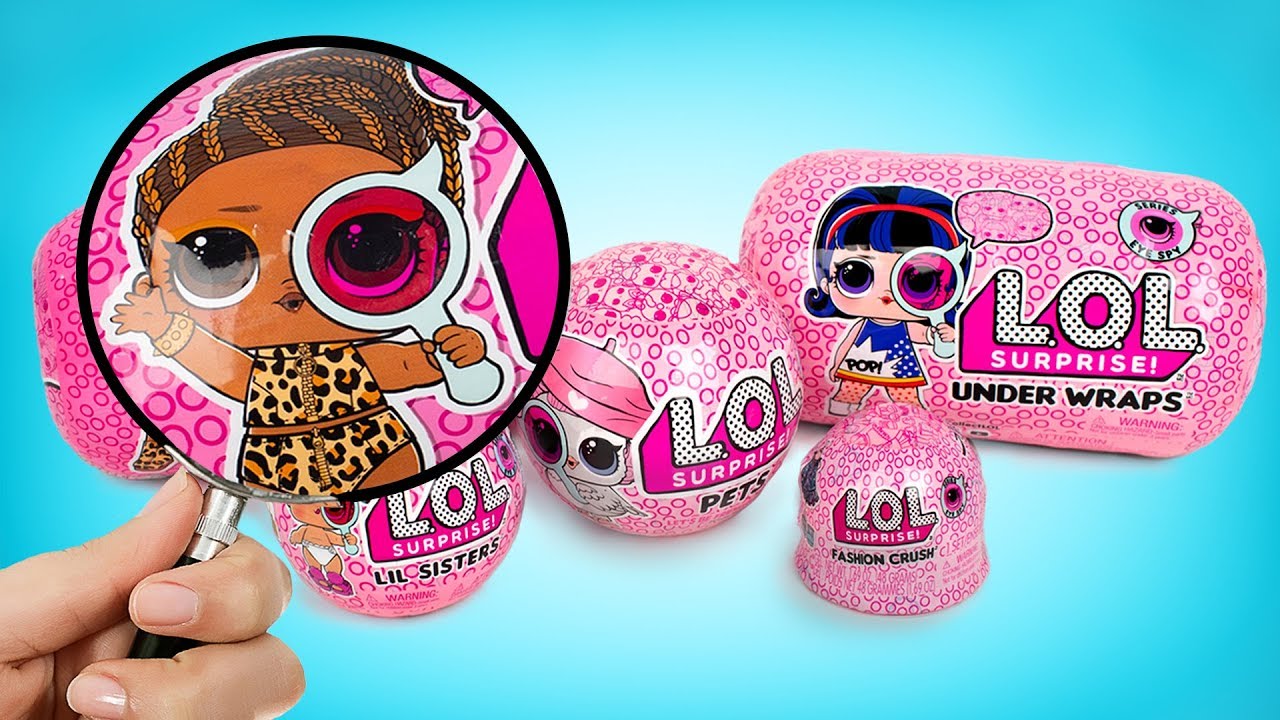 L.O.L. Spies in Disguise! Unboxing di: Boys, Big Sisters, Lil Sisters and Pets 😎🕵🏻‍♀‍