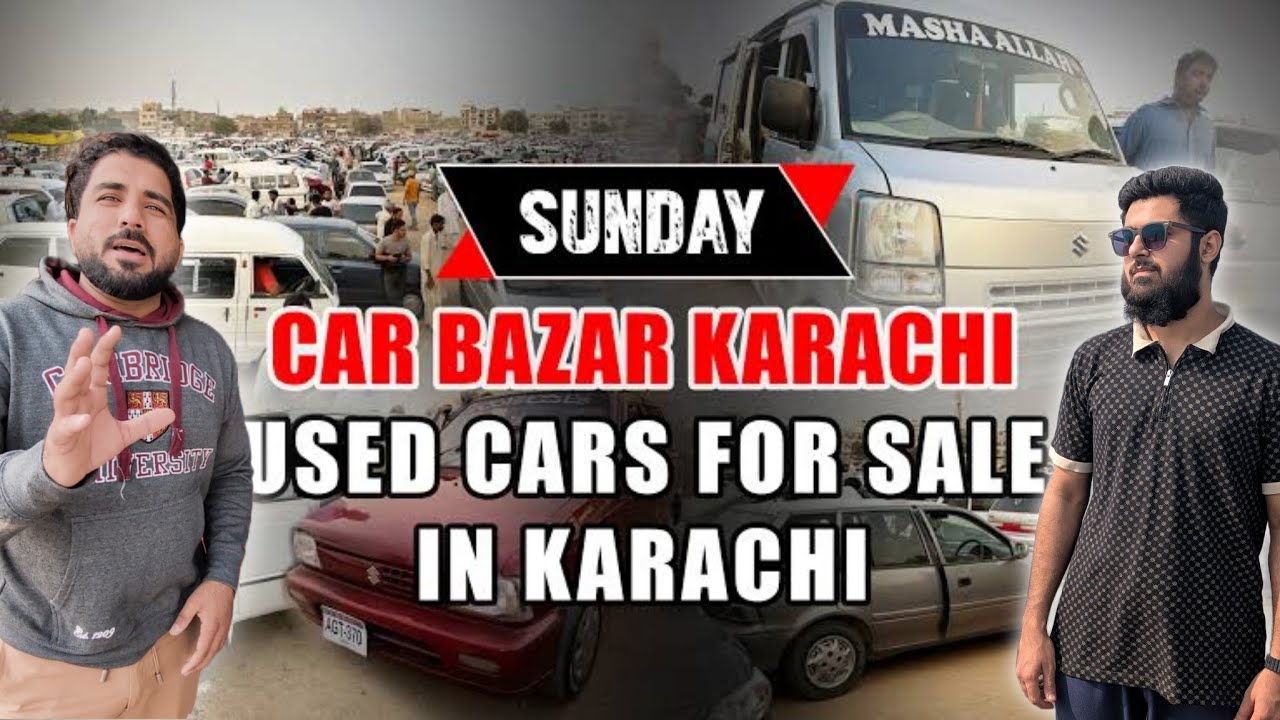 Sunday Car Bazaar Karachi 2026: Car Exchange Experience & Corolla Oil Change + Cuttoff ExhaustSound🔊