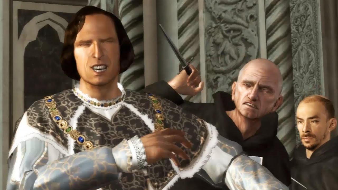 Pazzi Conspiracy: Ezio and Templar's Plot to Kill Lorenzo Medici (Assassin's Creed 2 | Story Movie)