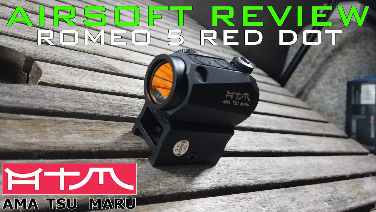 Airsoft Review #297 Ama Tsu Maru Red Dot SIG R5 (ATM) - Que vaut cette optique ? [FR]