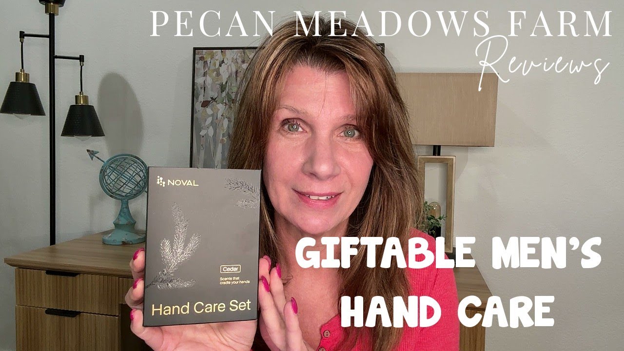 Cedar Scented Hand & Cuticle Care Set for Men | Portable, Non-Greasy Nail Care