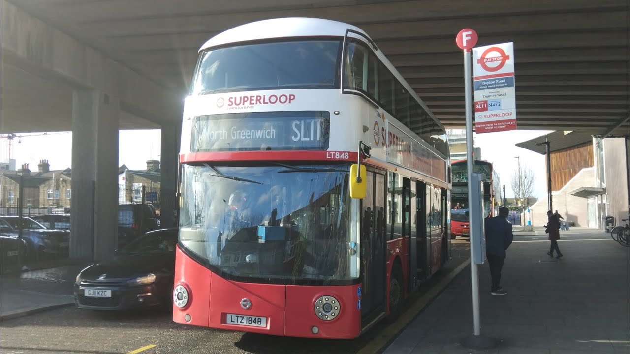 (First Day) - Superloop - NRM - LT848 - LTZ1848 - on Route SL11 - at Abbey Wood Station - 24/01/2026