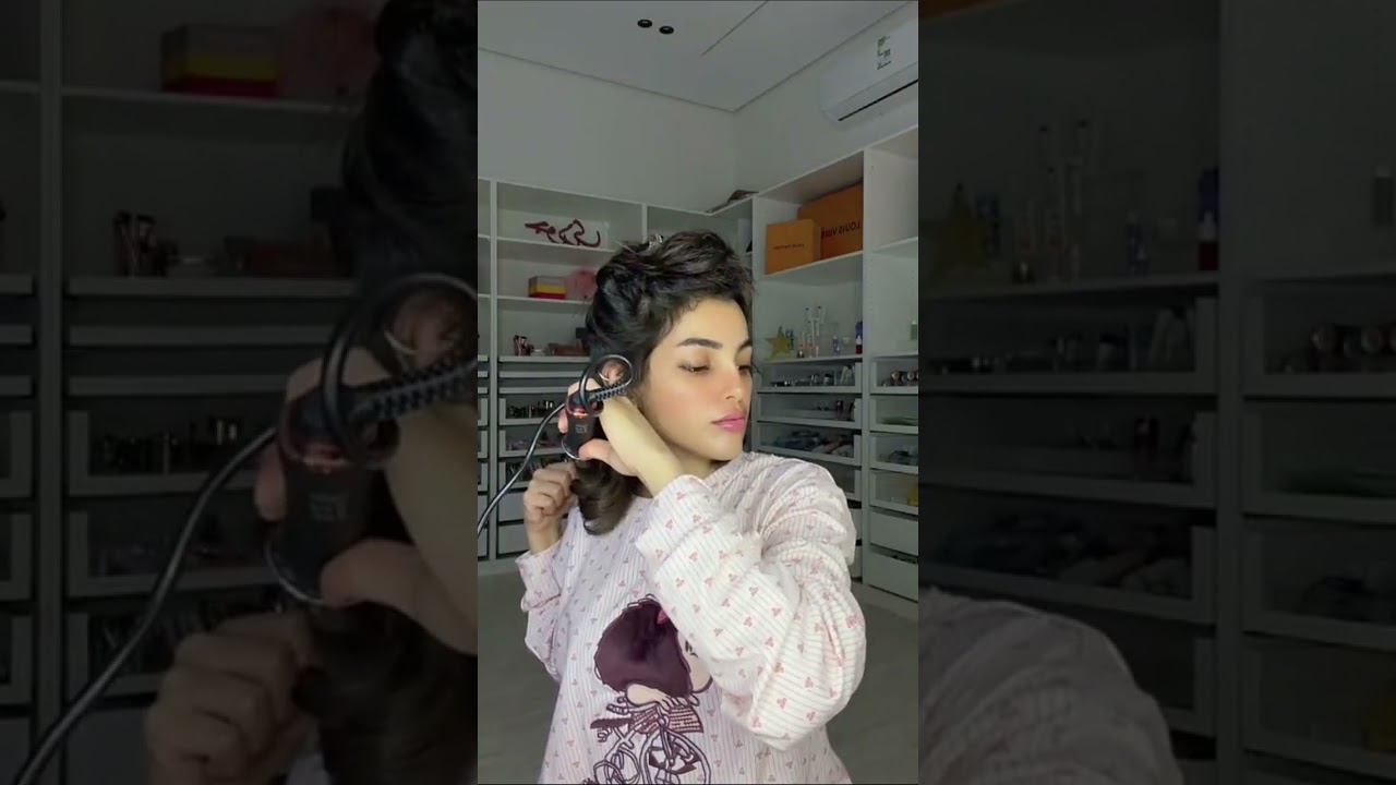 هير كير بعد الشاور😍