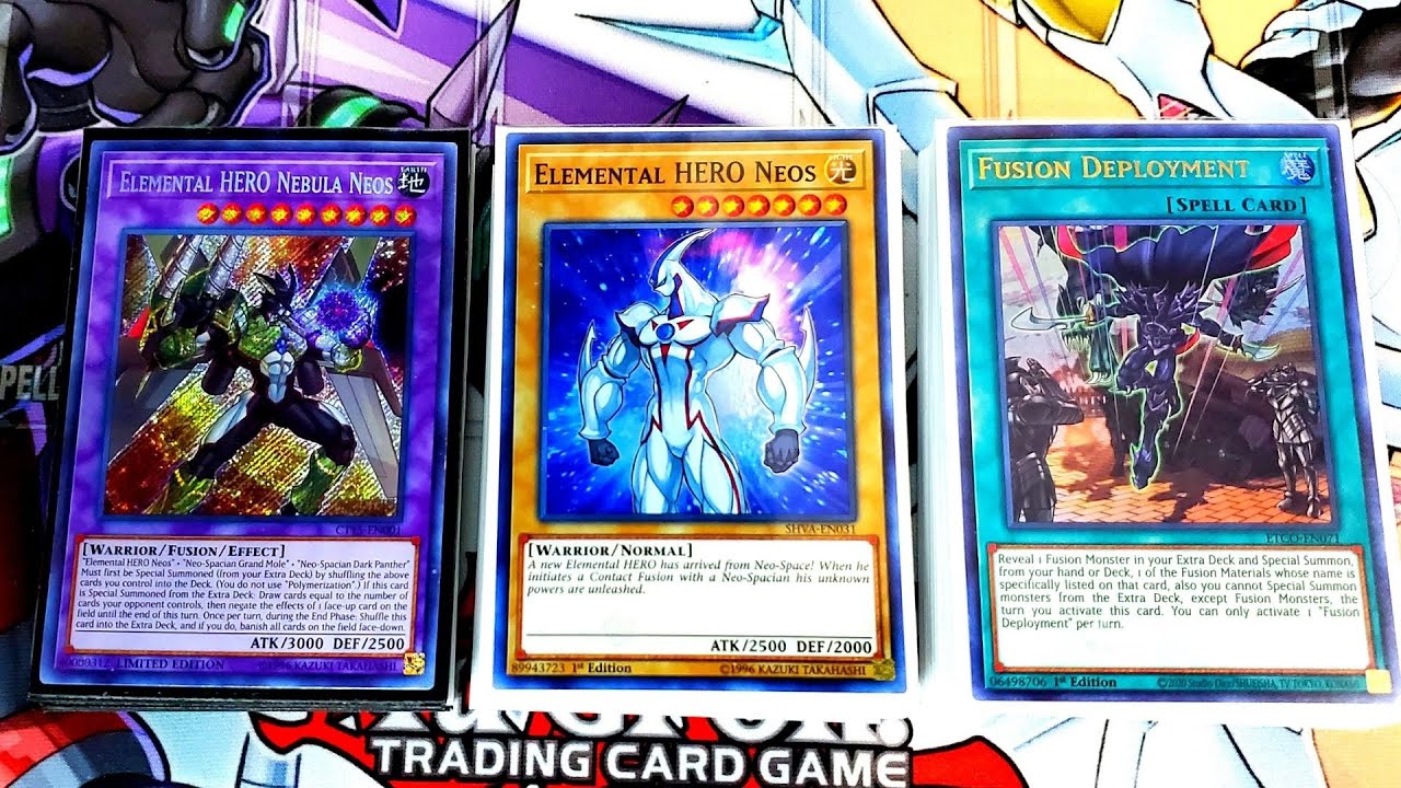 Elemental Hero Neos Deck Profile Yugioh 2020 New NEO-SPACIAN Deck