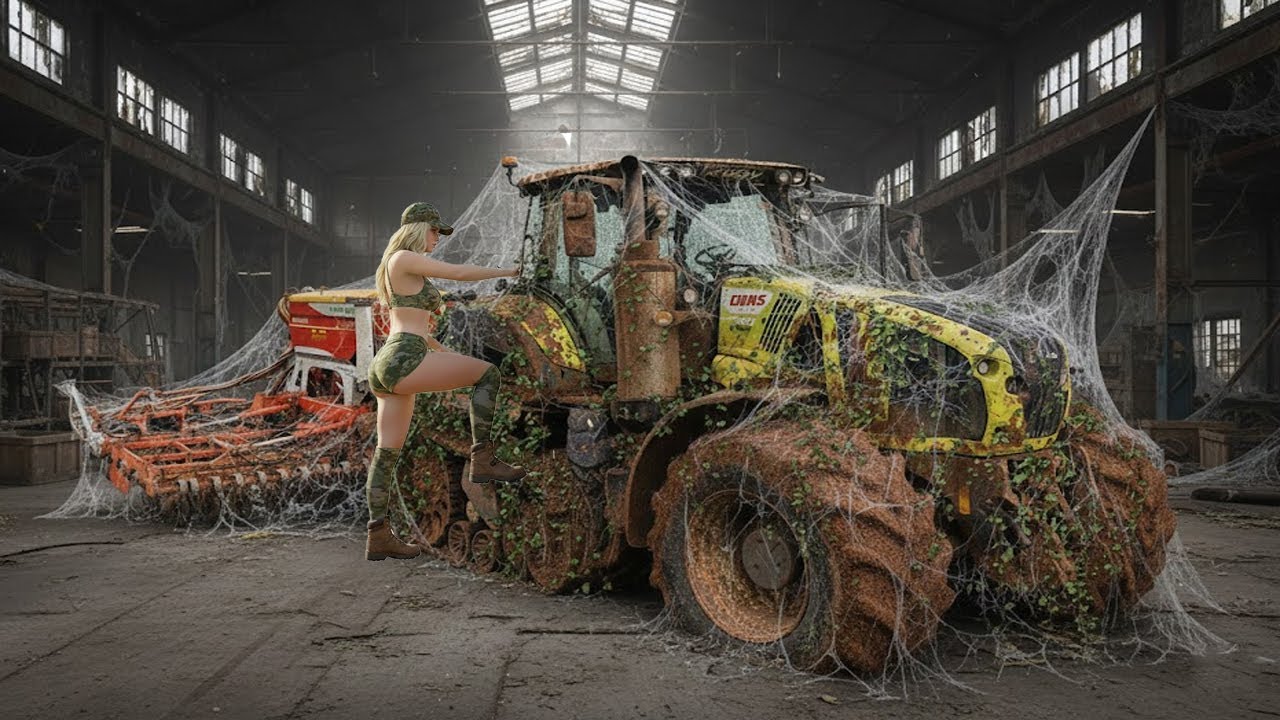 DER VERGESSENE RIESE: Die 10-Jahre-Restaurierung des CLAAS AXION 960 TT!