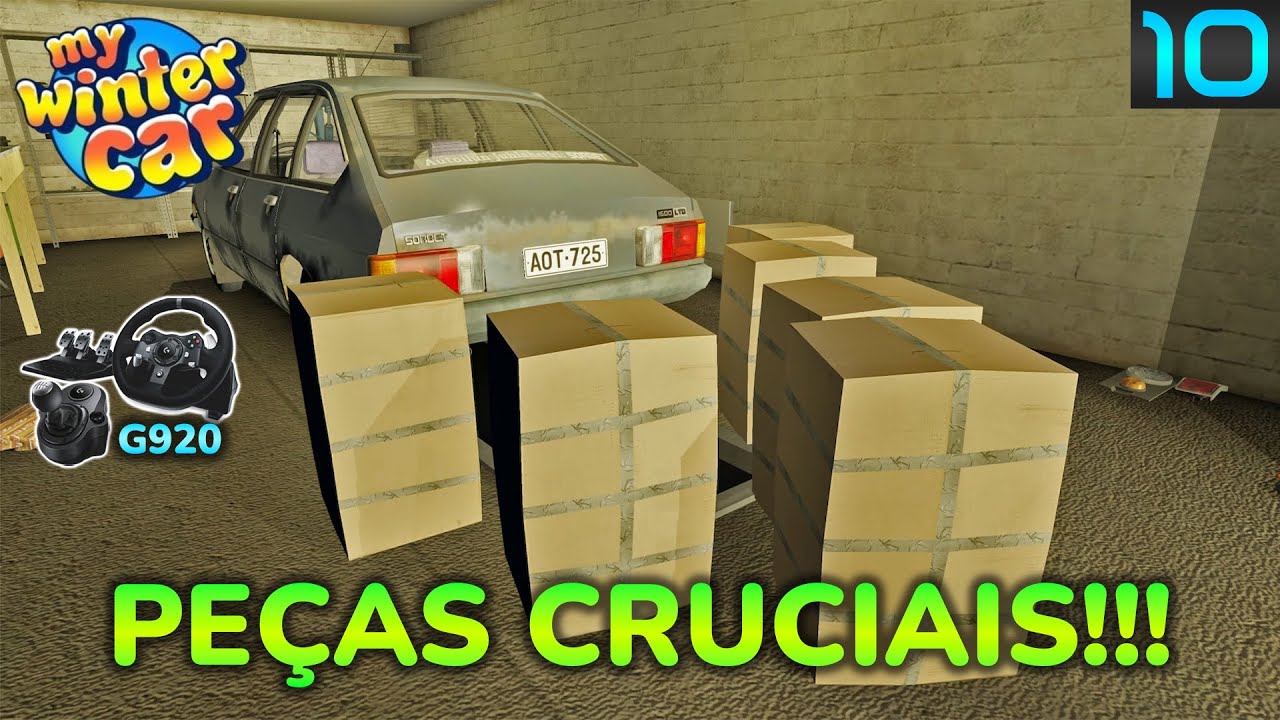 BUSQUEI MAIS PEÇAS PRO CORRIS RIVETT SLX!!! | My Winter Car Ep.10