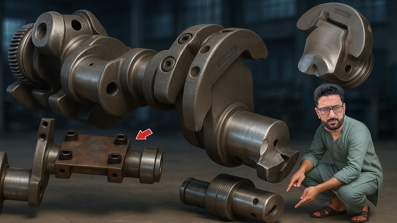 Master Mechanic Rebuilds Snapped Crankshaft – You Won’t Believe the Fix!