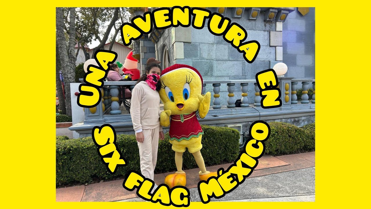 Una aventura en six flag . Christmas in the park 2025