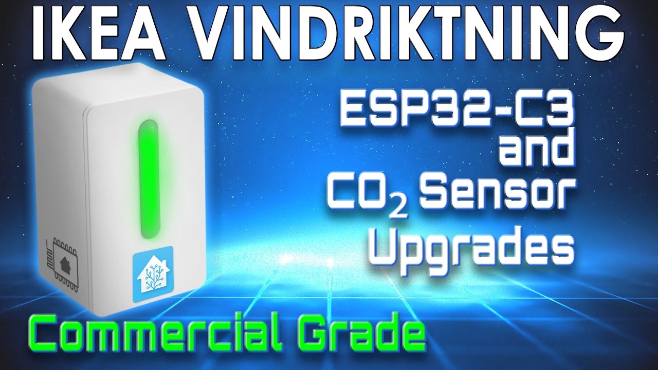 Улучшенная версия IKEA VINDRIKTNING v2 ESP32 с повышенной точностью для коммерческого использован...