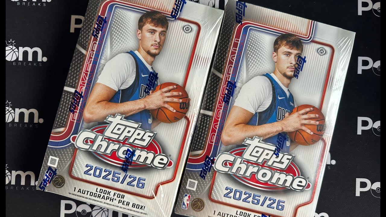 2025 Topps Chrome Basketball Hobby 2-Box RT | Break 690