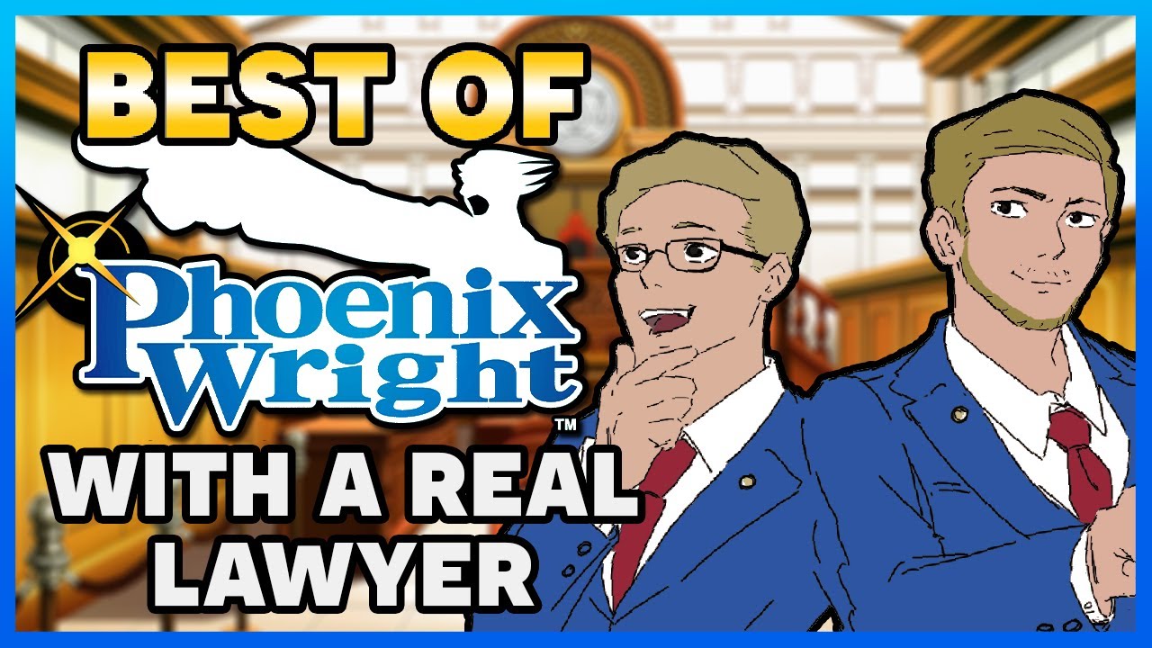 Best of Phoenix Wright Ace Attorney with an Actual Lawyer! | Save Data Team Highlight Reel Case 5