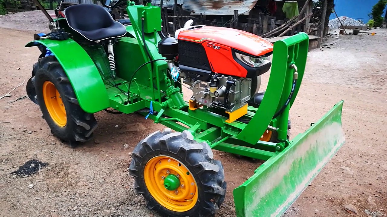 Tractor Recycled by Mr SVANG VICHITH in Cambodia