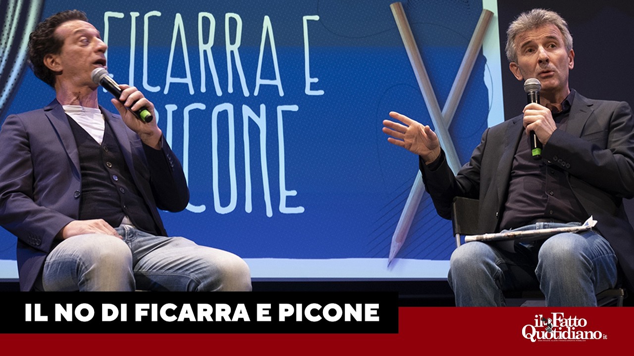 Ficarra e Picone: &ldquo;Se voti S&igrave;, spariscono criminali, brufoli e stitichezza
