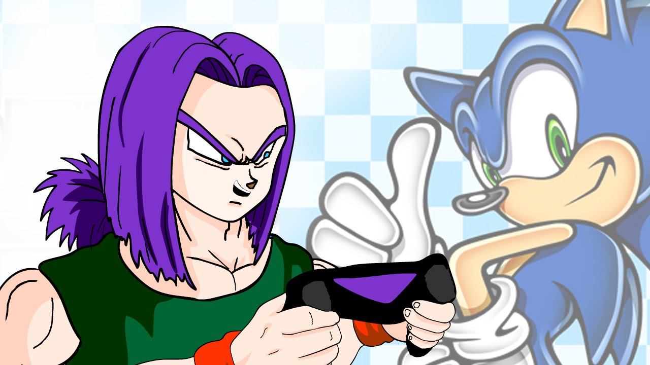 TRUNKS Plays Sonic (DBZ Parody)