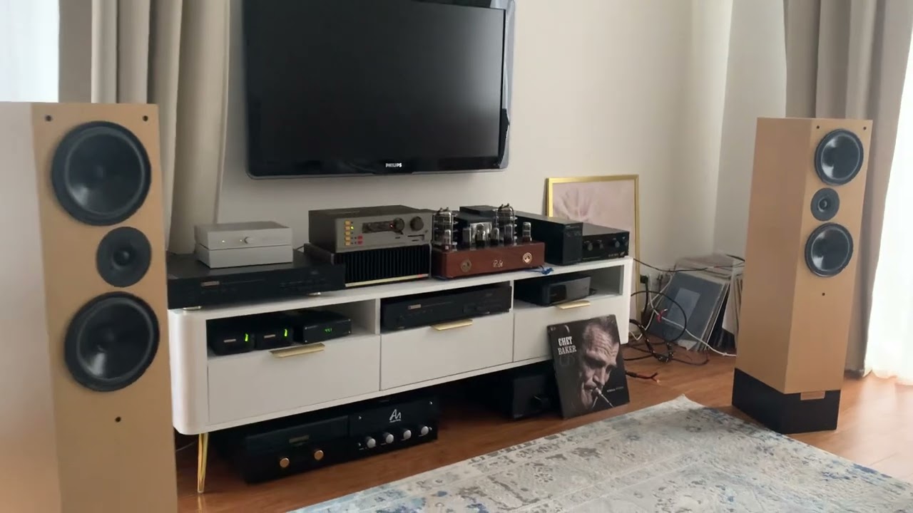 Living Voice Auditorium + Quad 405-2 + M44 + Merason Frerot - Mix
