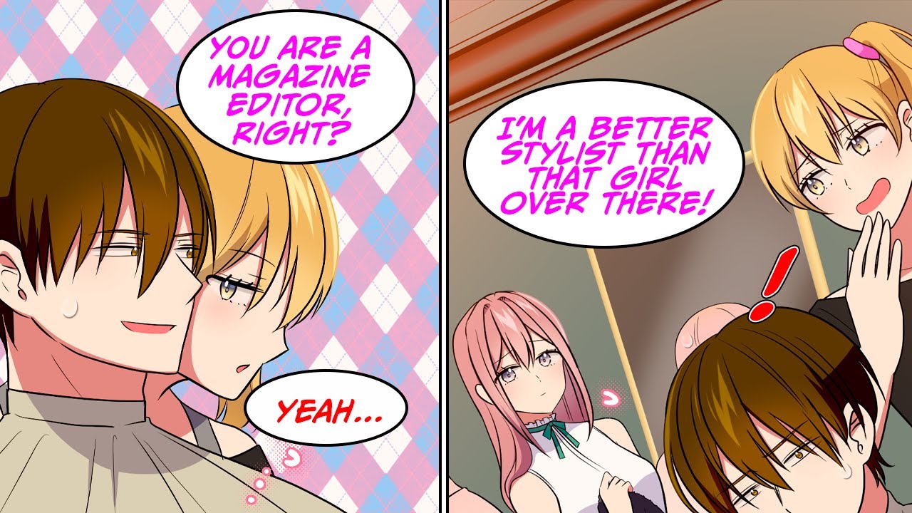 An annoying hair stylist ruined my hair and my day [Manga Dub]