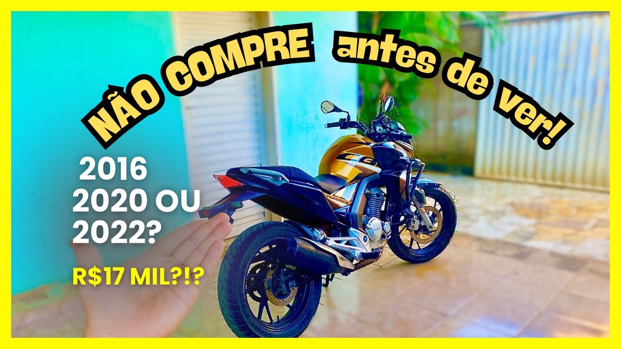 CB TWISTER 250 – O PREÇO REAL DE 2016 A 2022 (VALE A PENA HOJE?) 