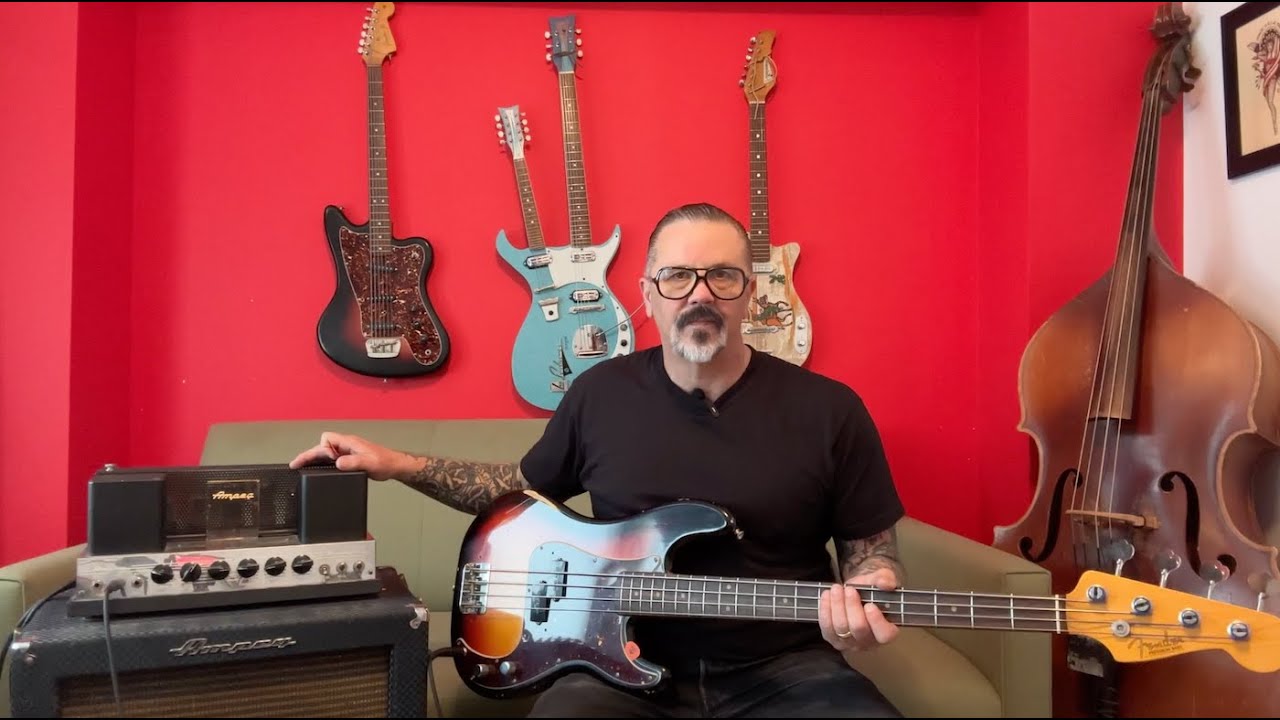 Matt Freeman - My 1966 Ampeg Portaflex B-15-N Bass Amp [Equipment]