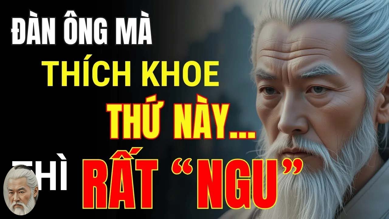 Cổ Nhân Dạy   Đàn Ông Thích Khoe Thứ Này Thì Rất Ngu   Triết Lý Cuộc Sống