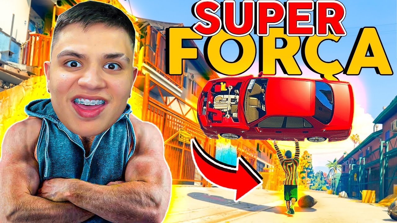 USEI SUPER FORÇA de ADM no GTA RP 😂 (Paulinho o LOKO)