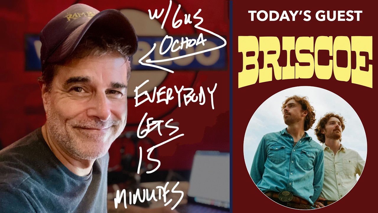 Waterloo Records Presents Everybody Gets 15 Minutes. Today's guest is Briscoe.