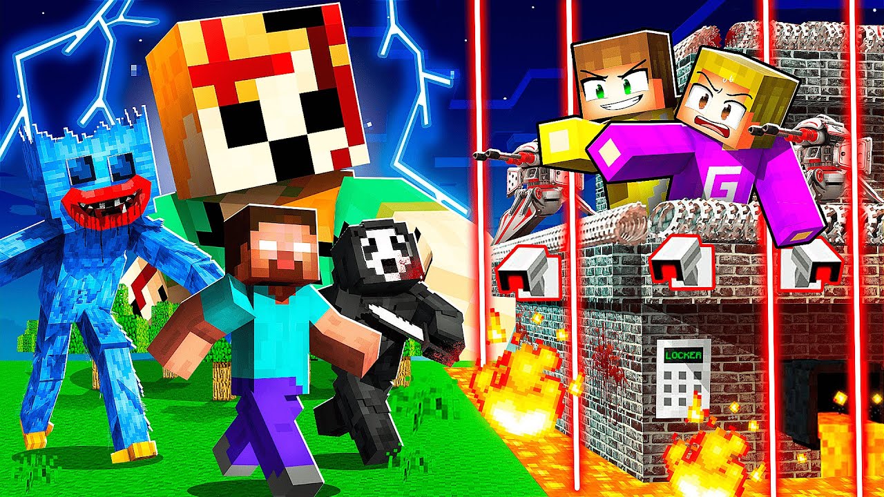 Halloween Monsters VS Veiligste Huis (Minecraft)