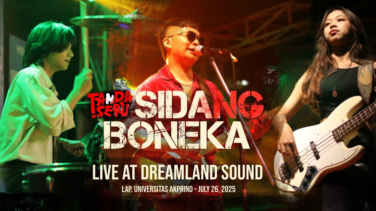 Sidang Boneka - Tanda Seru, Live Session at Akprind Yogyakarta