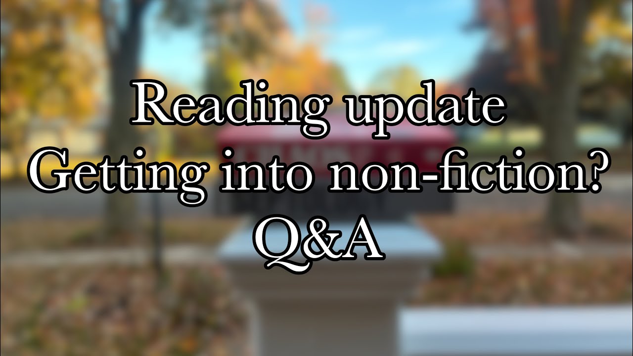 Biweekly reading update #2 - Septology, Chaos, non-fiction and Q&A 