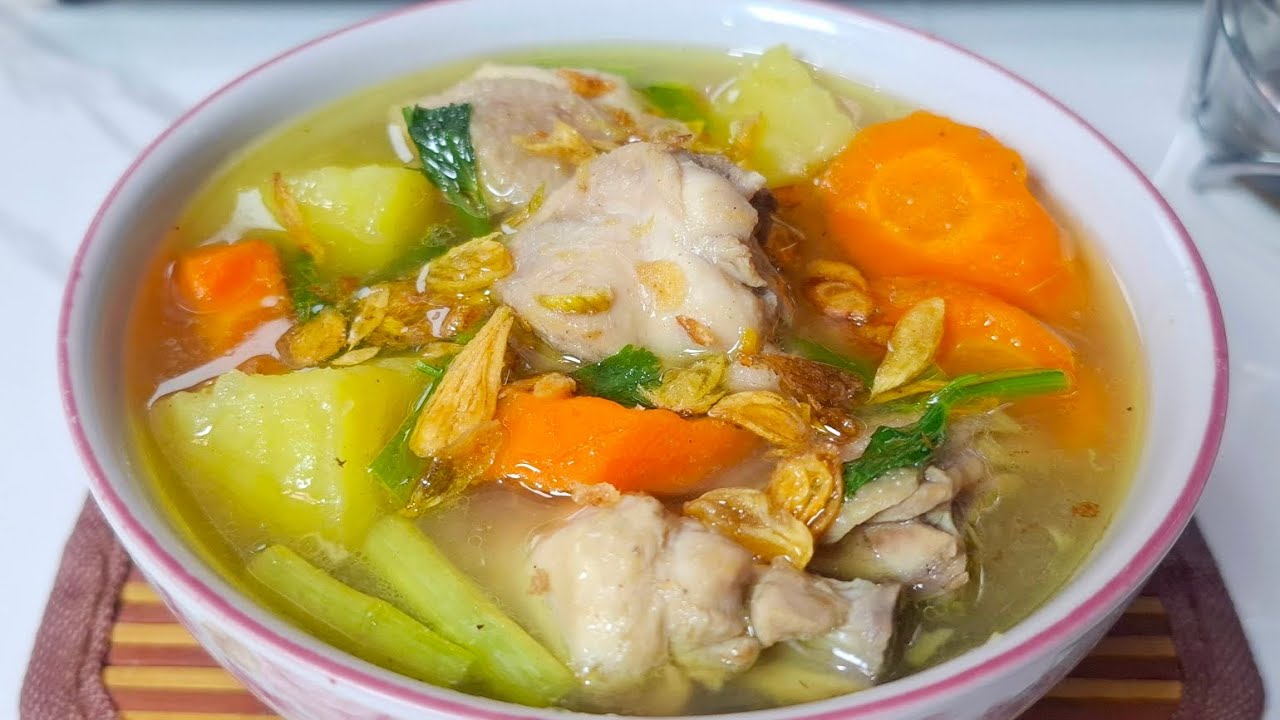 Nyesel baru coba sekarang ❗️cara membuat RESEP SUP AYAM ALA PAK MIN KLATEN