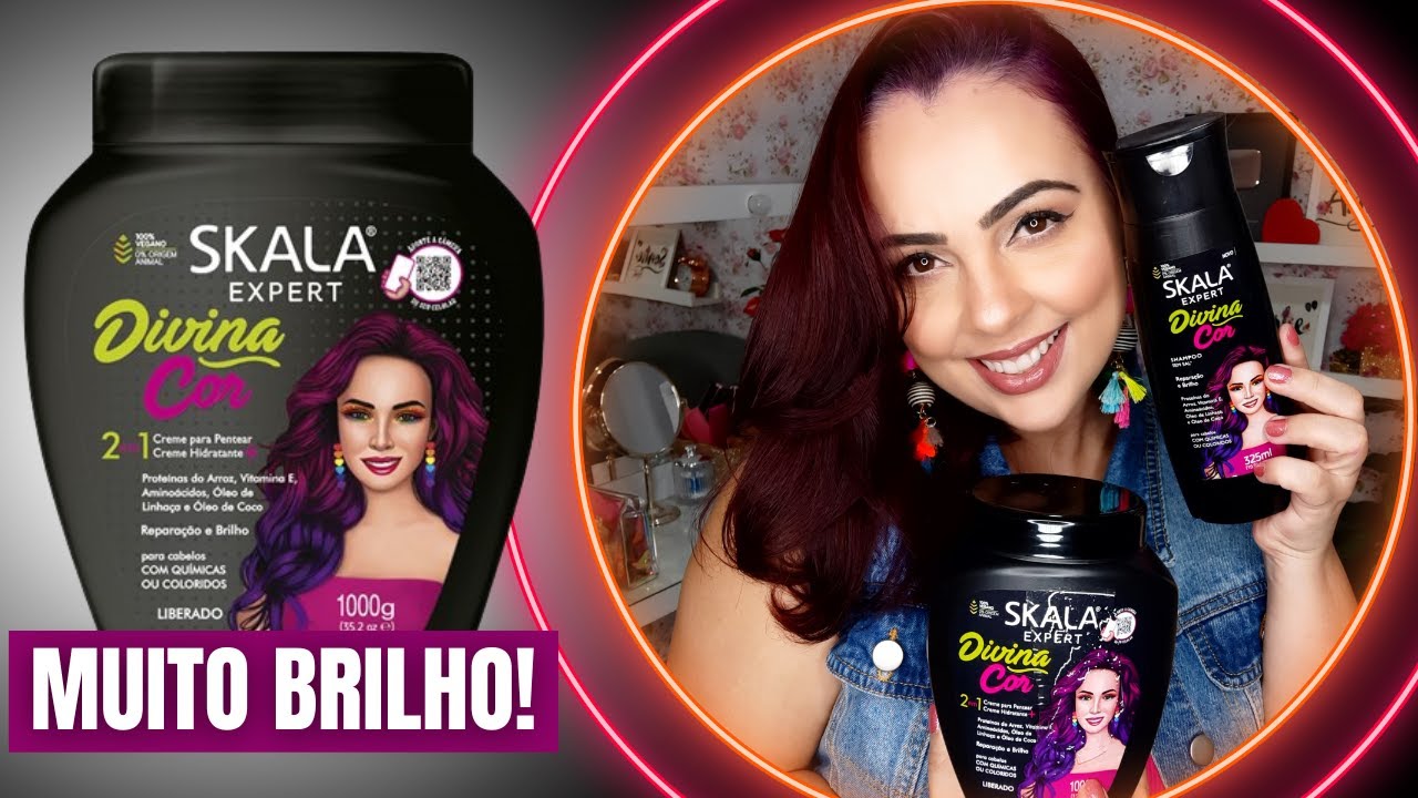 [✅ TESTEI!] Lançamento SKALA DIVINA COR Simplesmente DERRETE OS FIOS DE TANTA HIDRATAÇÃO!
