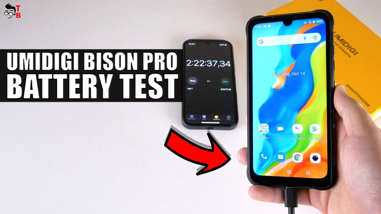 UMIDIGI Bison Pro - Battery Drain Test & Charging Time (3/5)