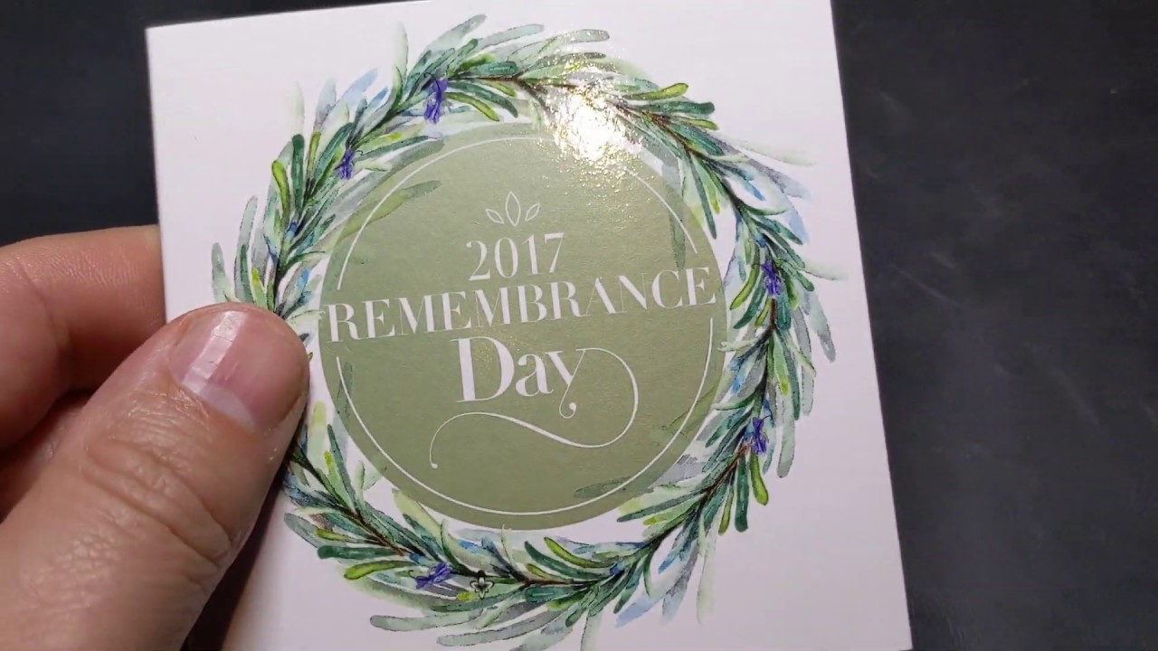 2017 $2 Remembrance Coin - Purple Rosemary