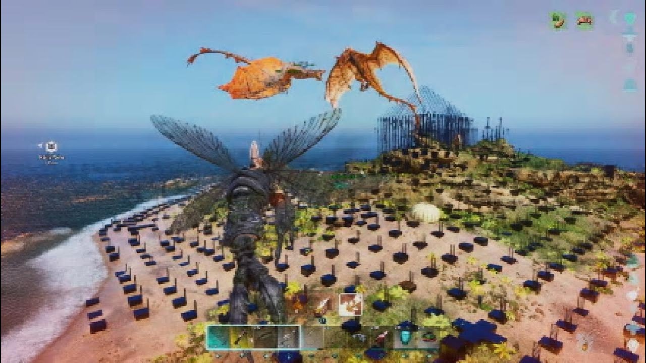 Random flier pvp official 1x | ASA ARK Official PS5 PVP |