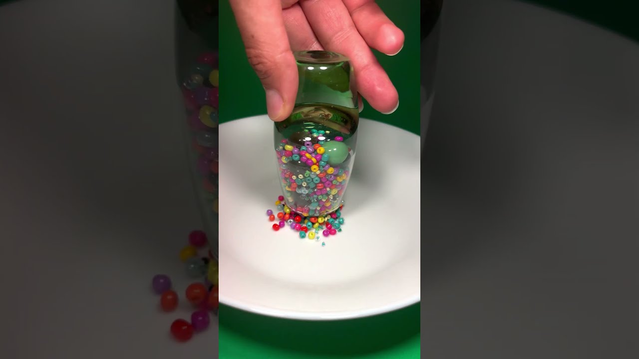 Soothing Colorful Beads and Glass Art | Pure Satisfaction #BeadArt #ArtTherapy #ColorfulArt #Design