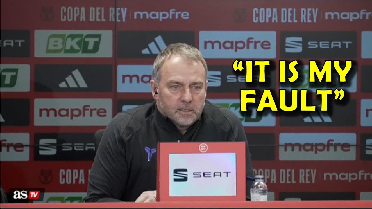 Hansi Flick Reacts After Atl&eacute;tico Madrid 4-0 Barcelona | Copa del Rey Humiliation