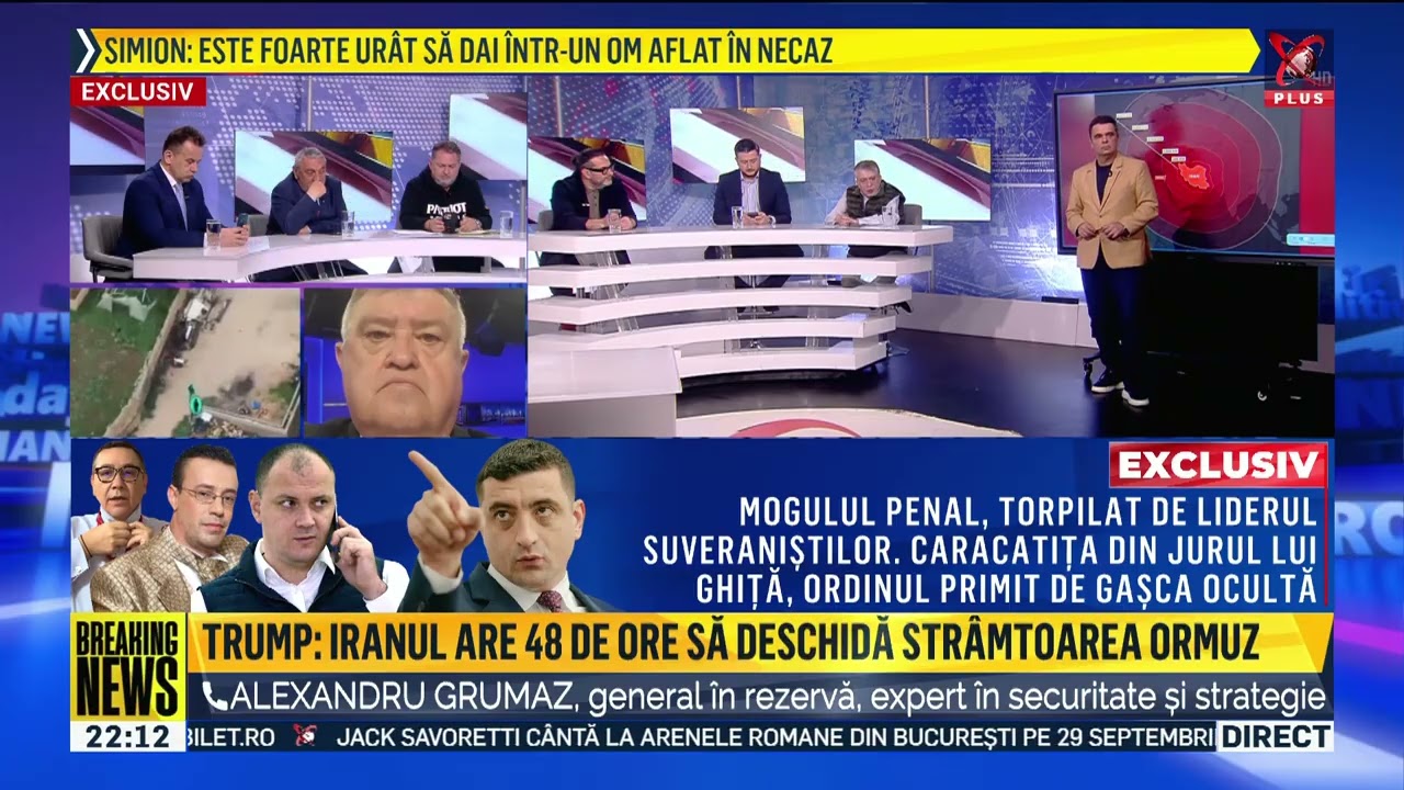 Stirile Realitatea Plus de astazi 22 Martie 2026 ora 22
