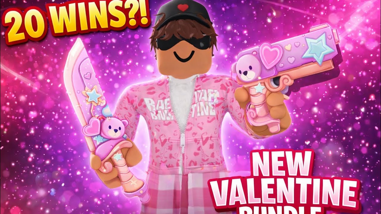  20 WINS With The NEW Valentines Bundle..? 💘(MM2)
