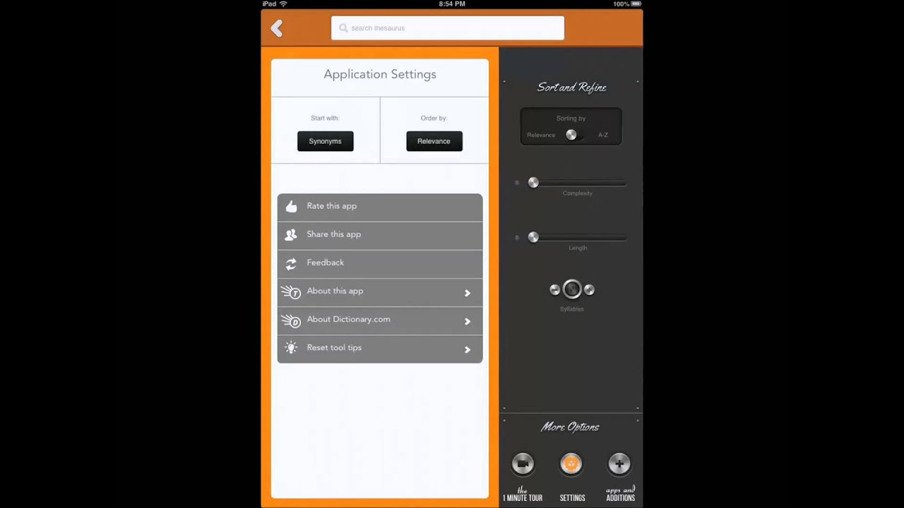 Thesaurus Rex by Dictionary.com Review