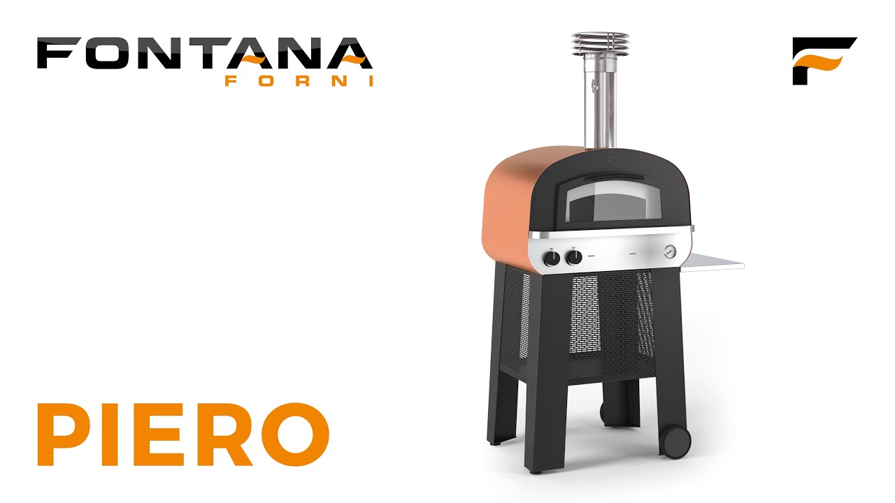 ENG - PIERO  - Fontana Forni - external oven - wood and gas