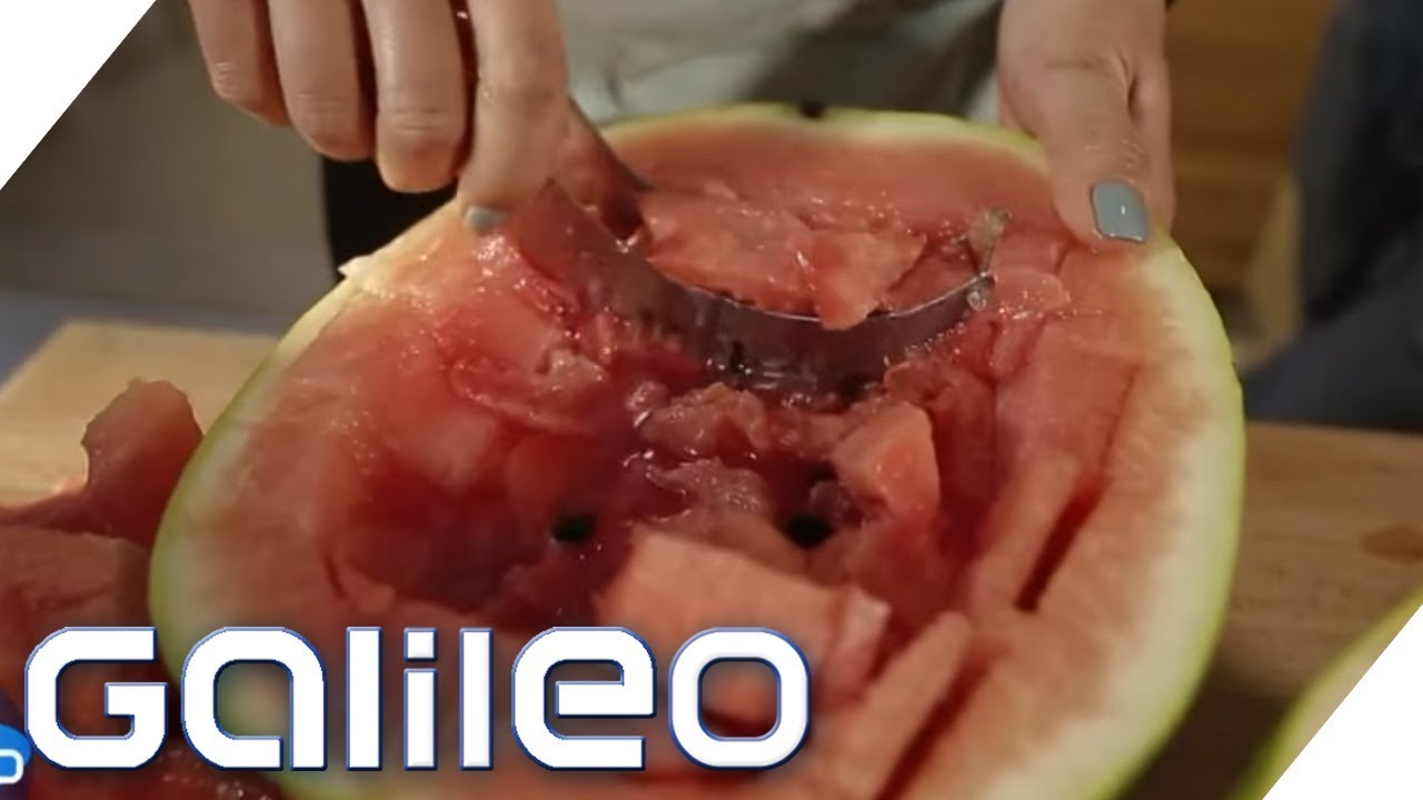 Ingwerschäler & Melonenzange: Echte Helfer oder rausgeschmissenes Geld? | Galileo | ProSieben