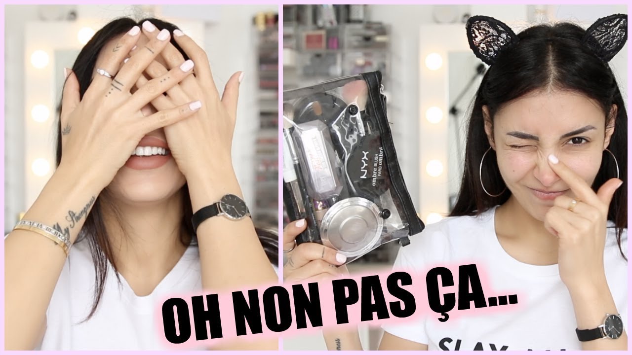 Je me maquille UNIQUEMENT avec la trousse de ma soeur 😓