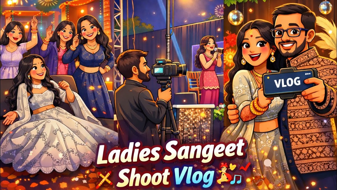 Ladies Sangeet Night | Dance, Music & Fun 🎶💃