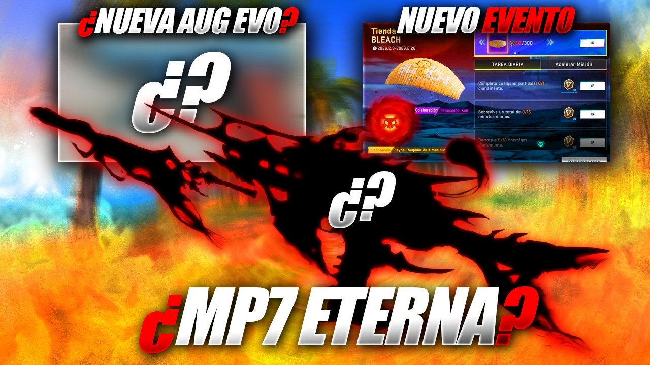 NUEVA SKIN MP7 , ¿AUG EVO? , SKIN M4A1 , NUEVO EVENTO / TODO LO QUE SE VIENE A BLOOD STRIKE