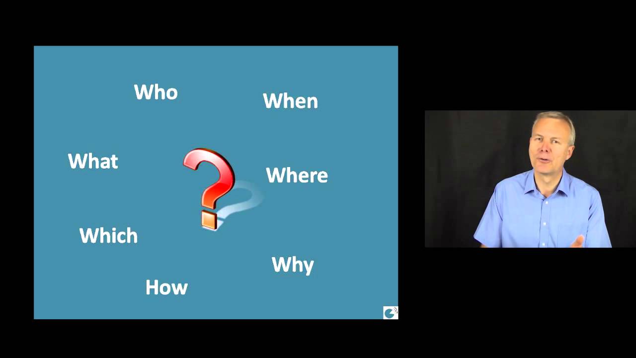 Open and closed questions - a path to success
