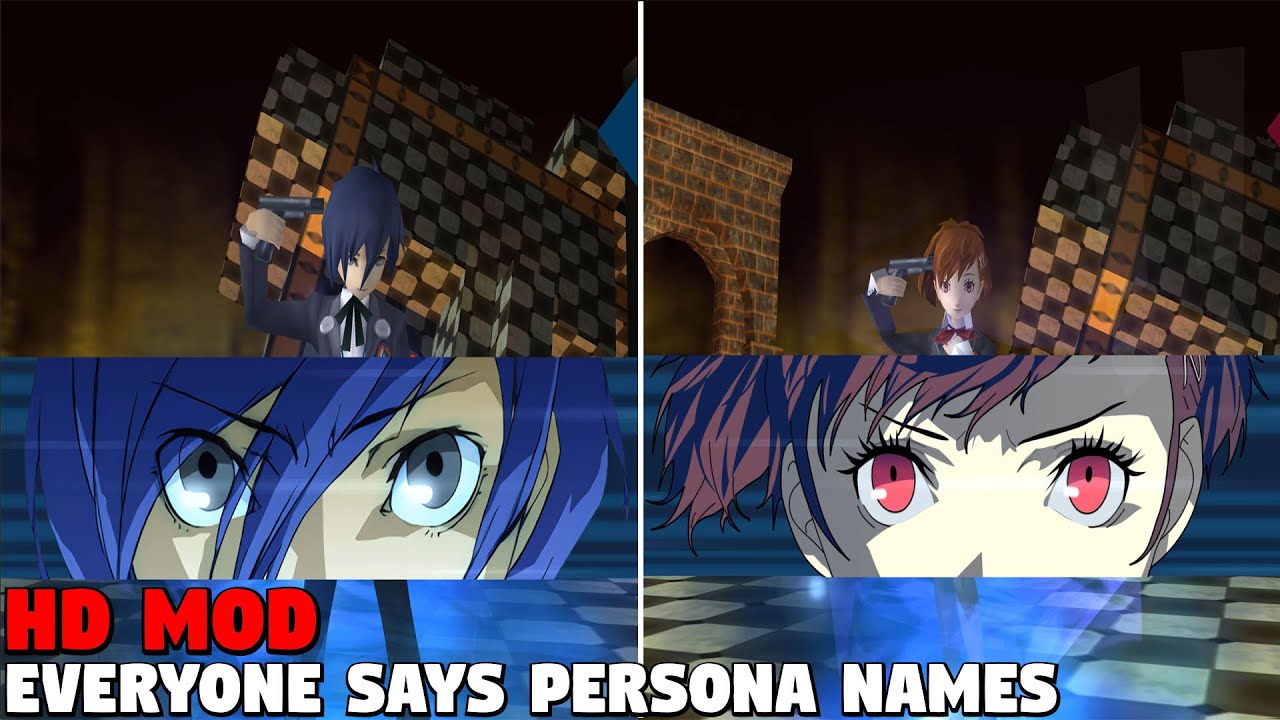 Persona 3 Portable — все говорят ВСЕ имена персонажей