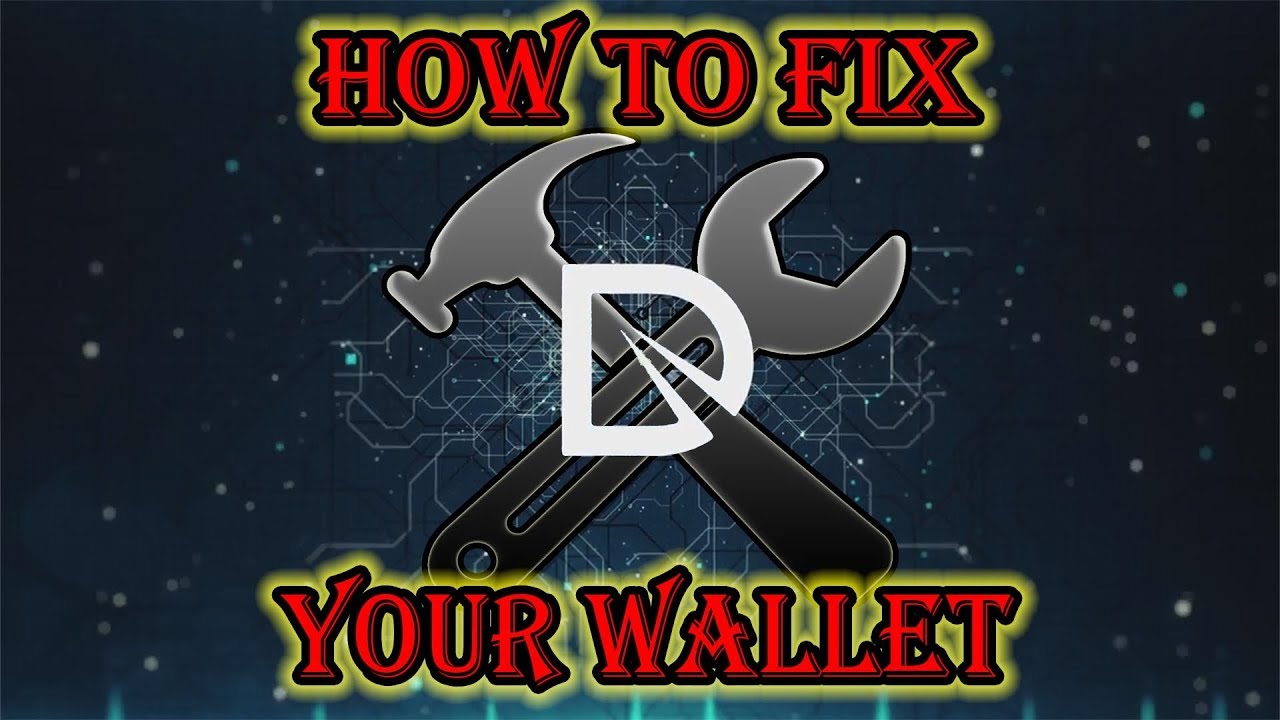 How To Fix Your Dixicoin Wallet