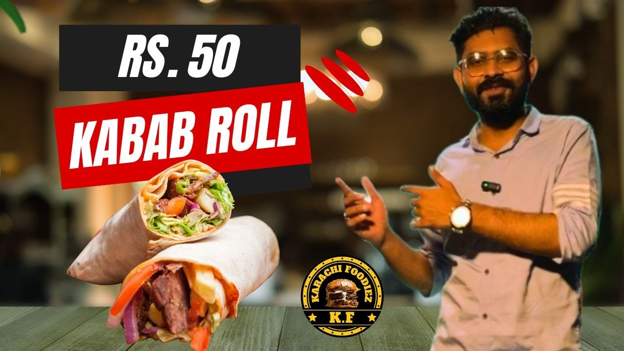 50 Rs Ka Kabab Roll Karachi Walon Mazy Uthao | Old City Area In Karachi | Review By Karachi Foodiez