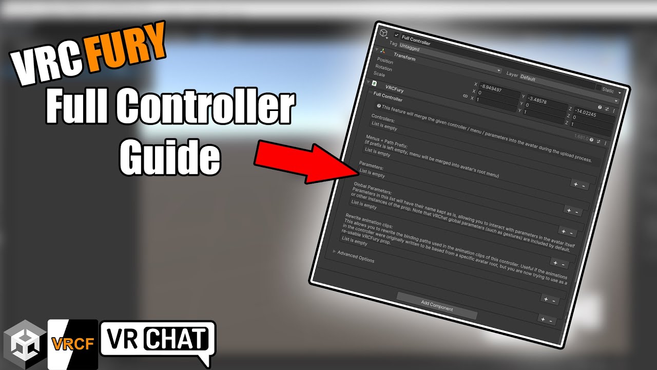 VRCFury Full Controller Guide (VRCHAT)